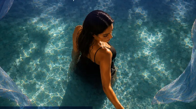 Piscina climatizada (imagem conceitual)